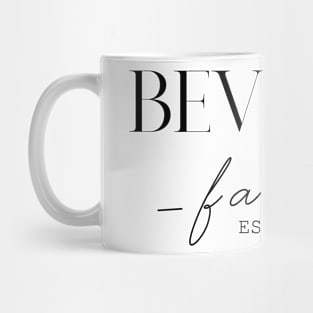 Beverly Family EST. 2020, Surname, Beverly Mug